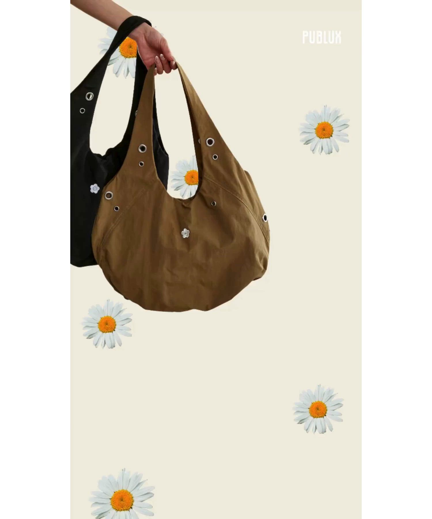 セール】MARY QUANT × PUBLUX/マリークワント ハトメトートバッグ 限定