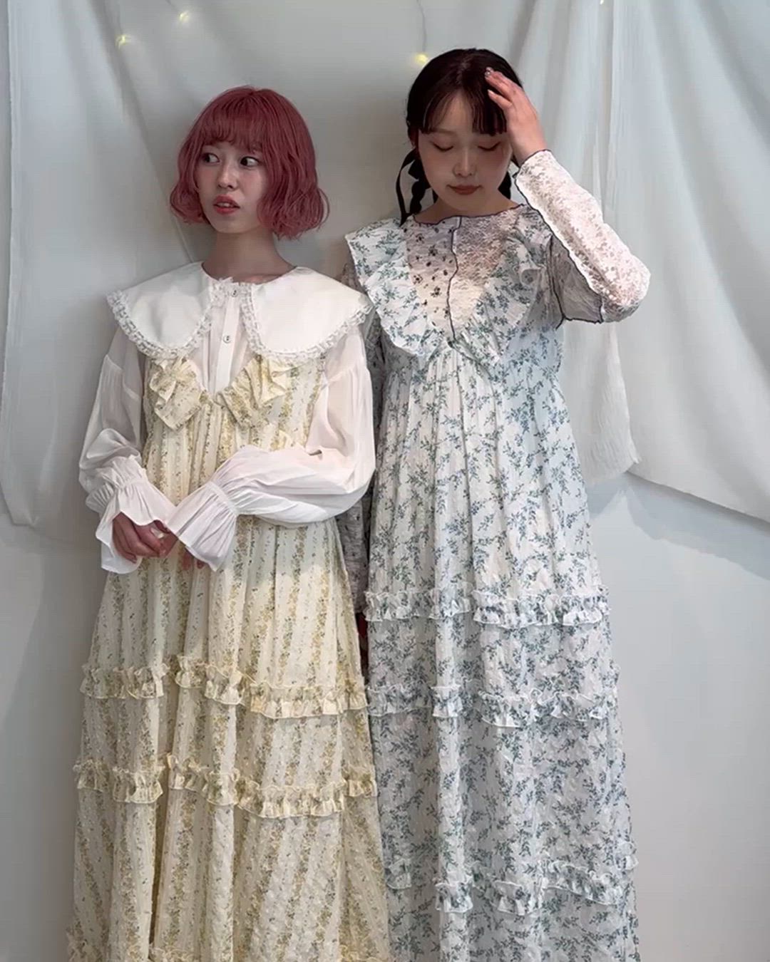 セール】flower frillワンピース（ワンピース）｜merry jenny（メリー