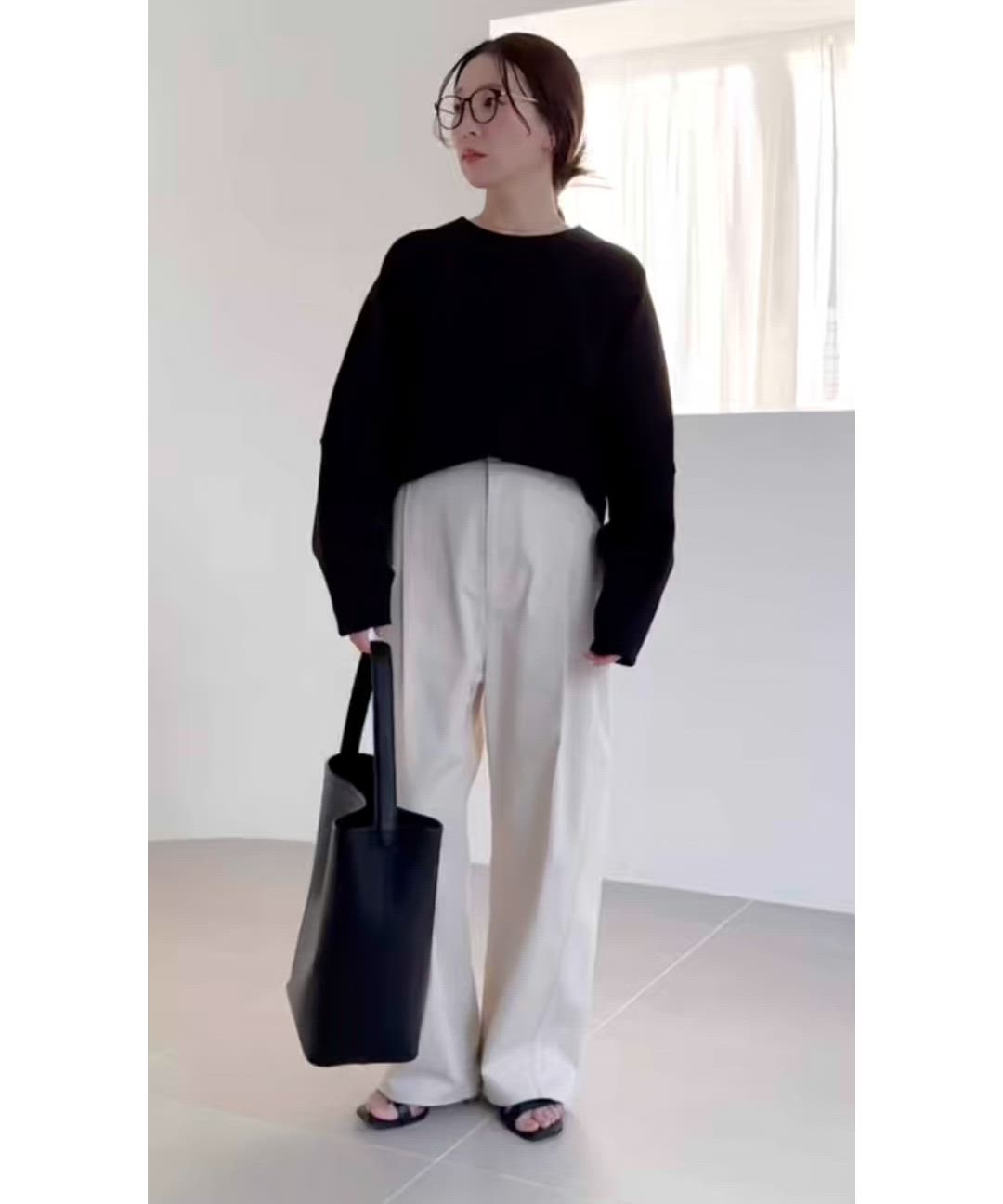 セール】quaranciel:〈洗濯機可能〉ポンチ バックジップ ドルマン プル