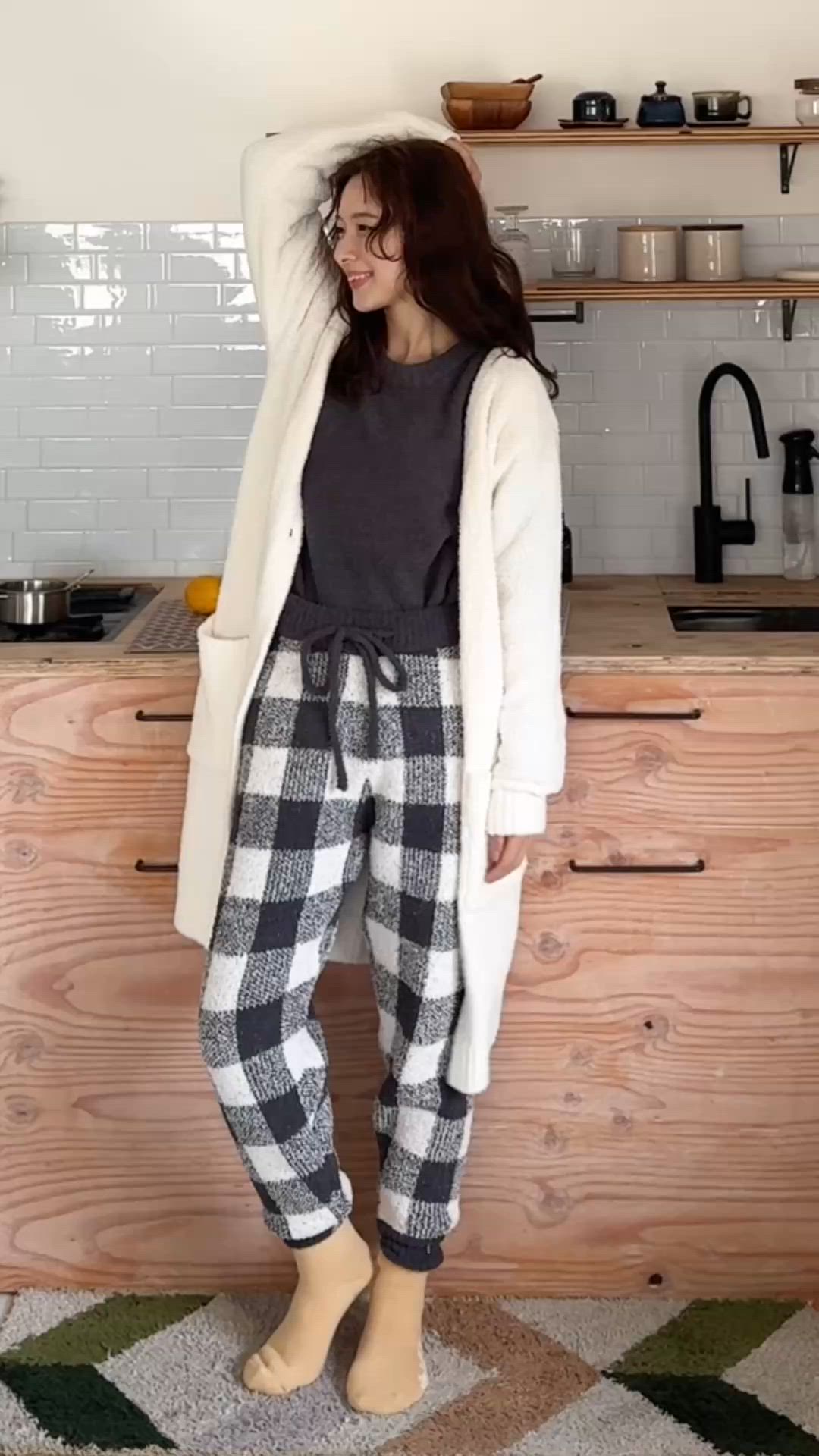 ほぼ未使用 ロージーモンスター✨ふわもこ ハンドニット カーディガン ブラウン CAVEZA ROSSO - 【25AW】Curl shaggy knit cardigan / カールシャギー