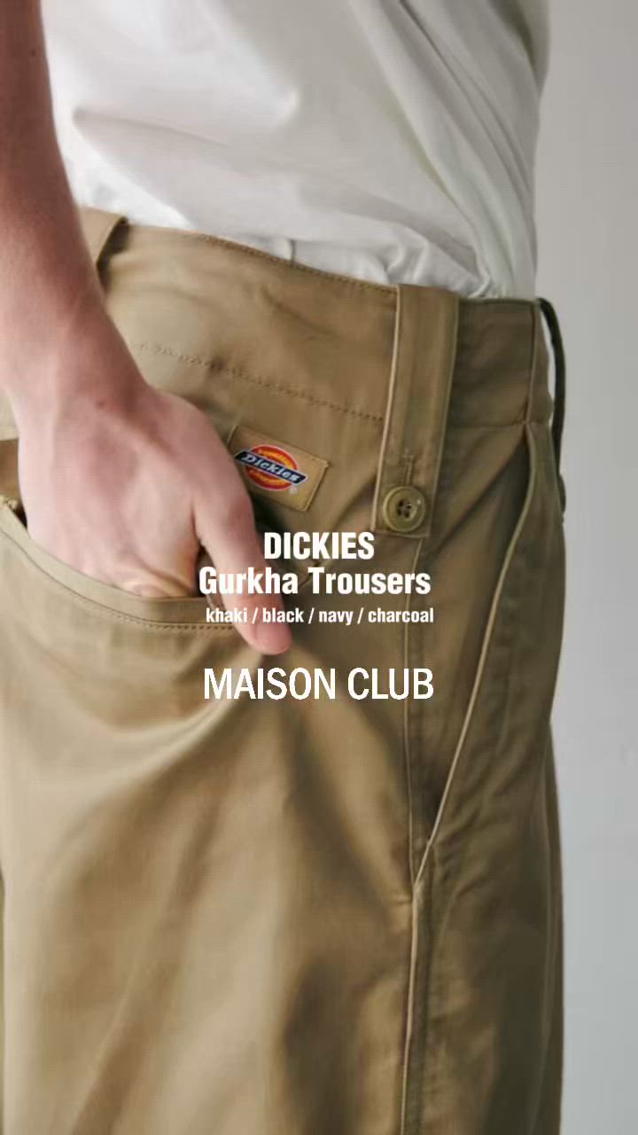 セール】【Dickies】MAISON CLUB限定グルカトラウザー ワークパンツ