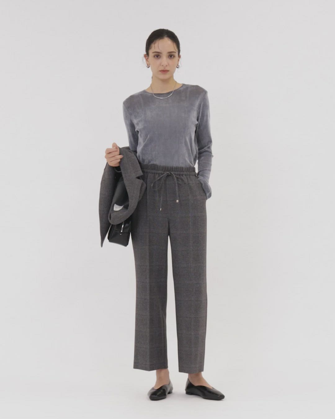 結論シリーズ】ニーハイフレアパンツ ［size SHORT/TALLあり］（その他