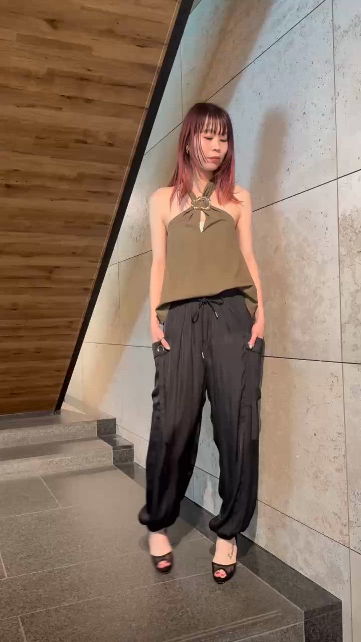 GALENA/ガレナ】サテンカーゴパンツ（カーゴパンツ）｜GALENA（ガレナ