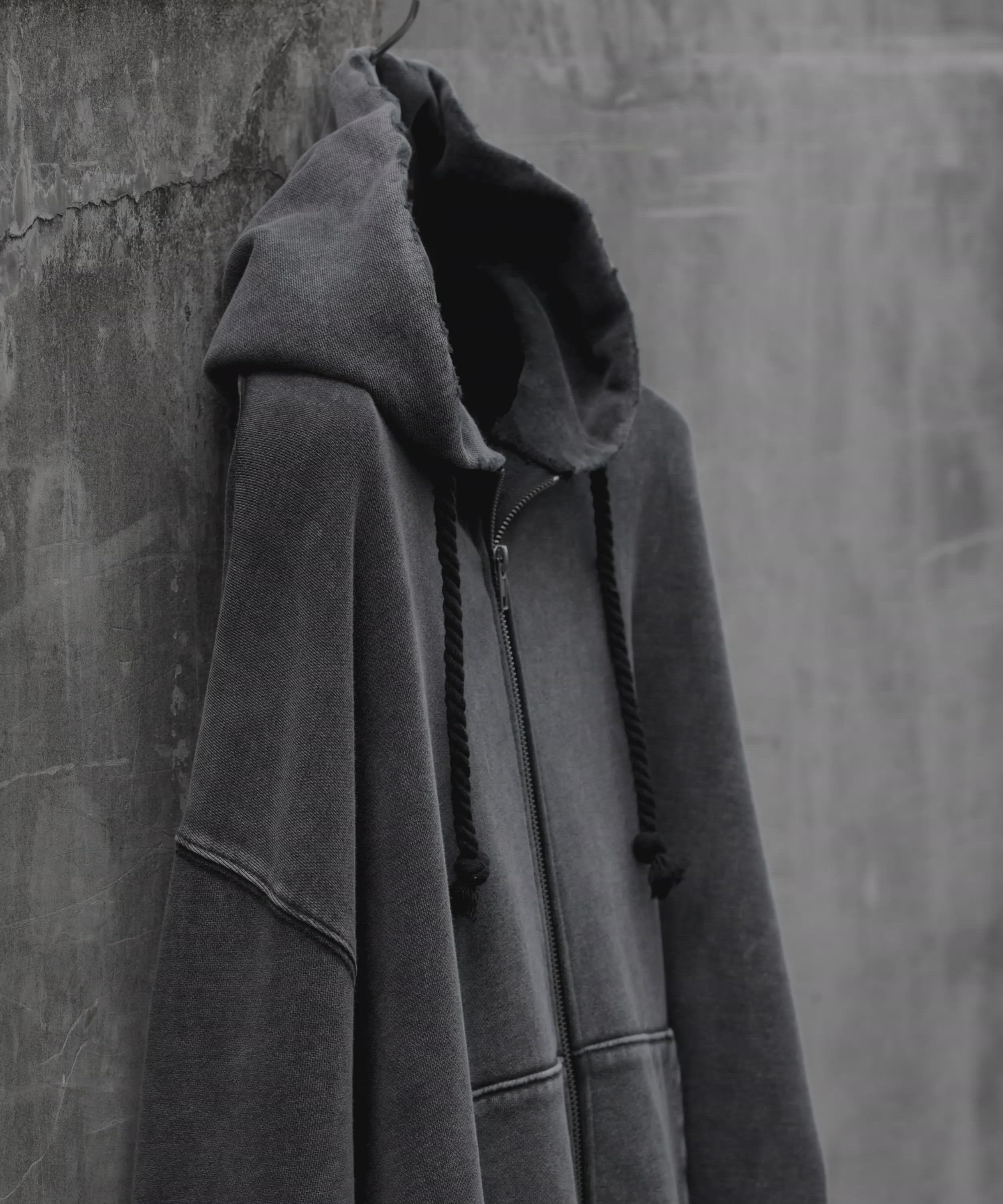 RUUBON】heavy weight cotton full zip hoodie / ヘビーウェイト