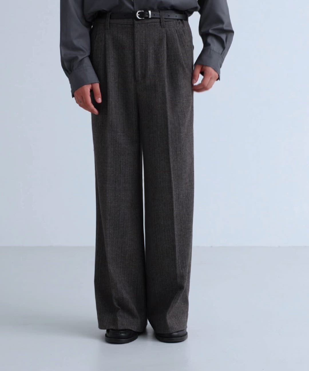 LUENNA】 Semi Flare Slacks /セミフレア スラックス（セットアップ