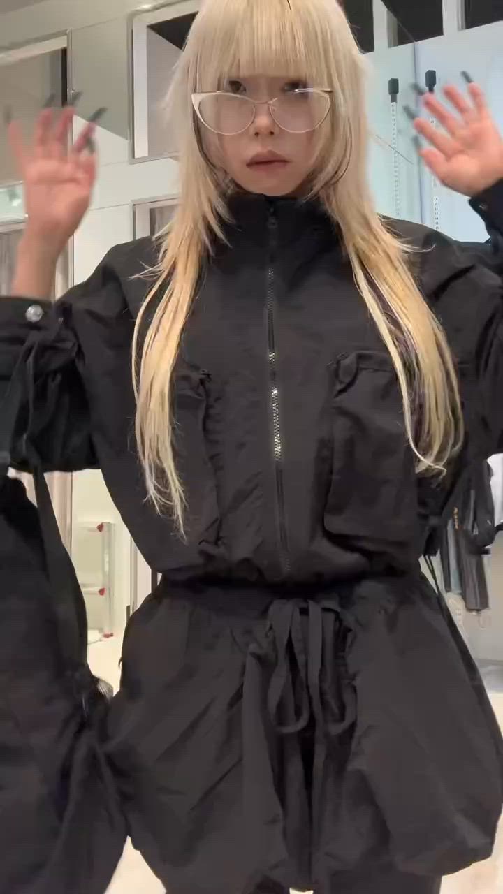 セール】【Nerd out XU】nylon crop jacket / 【ナードアウトエックス