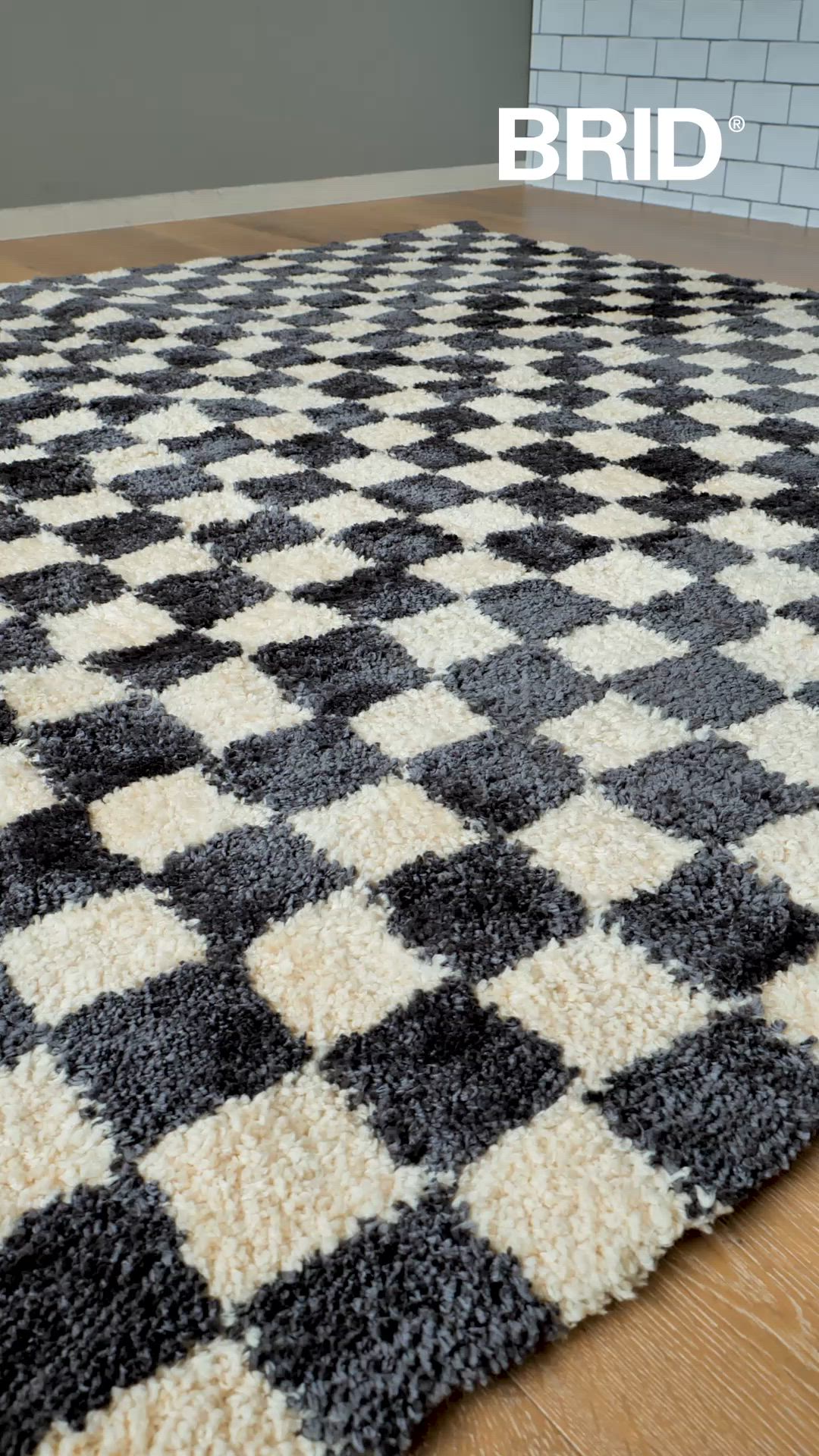 セール】.ブリッド モロッコ チェッカー ラグ / BRID Morocco CHECKER