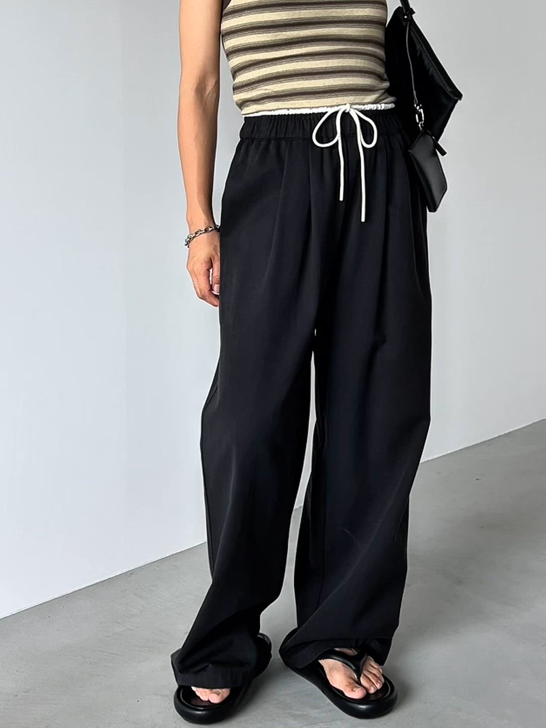 ワイドレッグチノスラックス / サイズ展開あり（その他パンツ