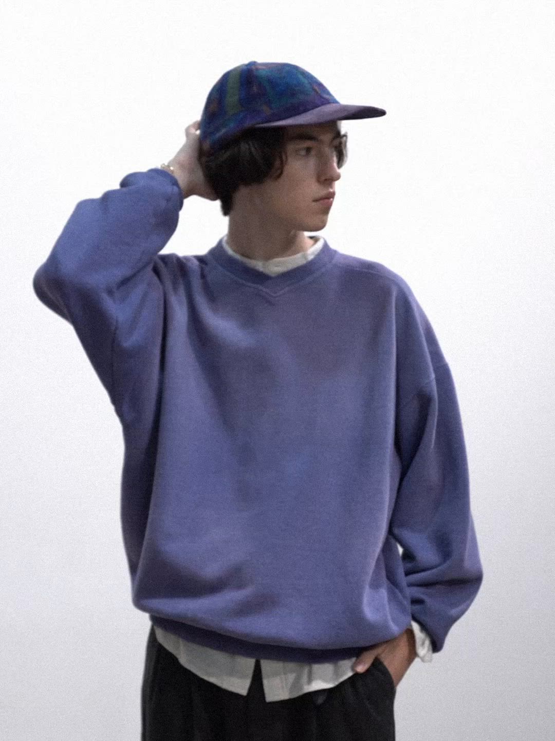 Vneck Heavy Sweat / ブイネックヘビースウェット（スウェット）｜THE