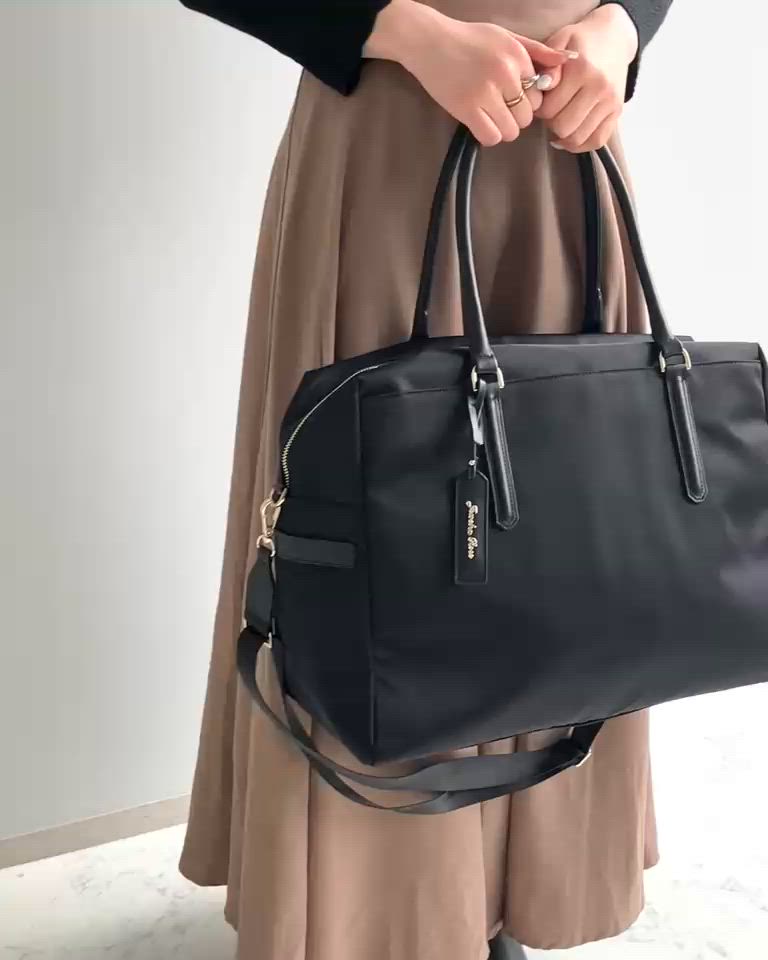 Jewelna Rose グレタ ナイロンボストンバッグ 16182（ボストンバッグ