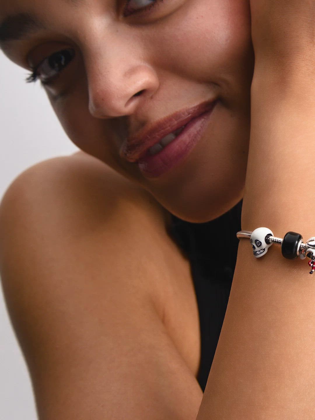 【即日発送可能◎】Crystal Charm Headband ディズニー ナイトメアー・ビフォア・クリスマス ジャック