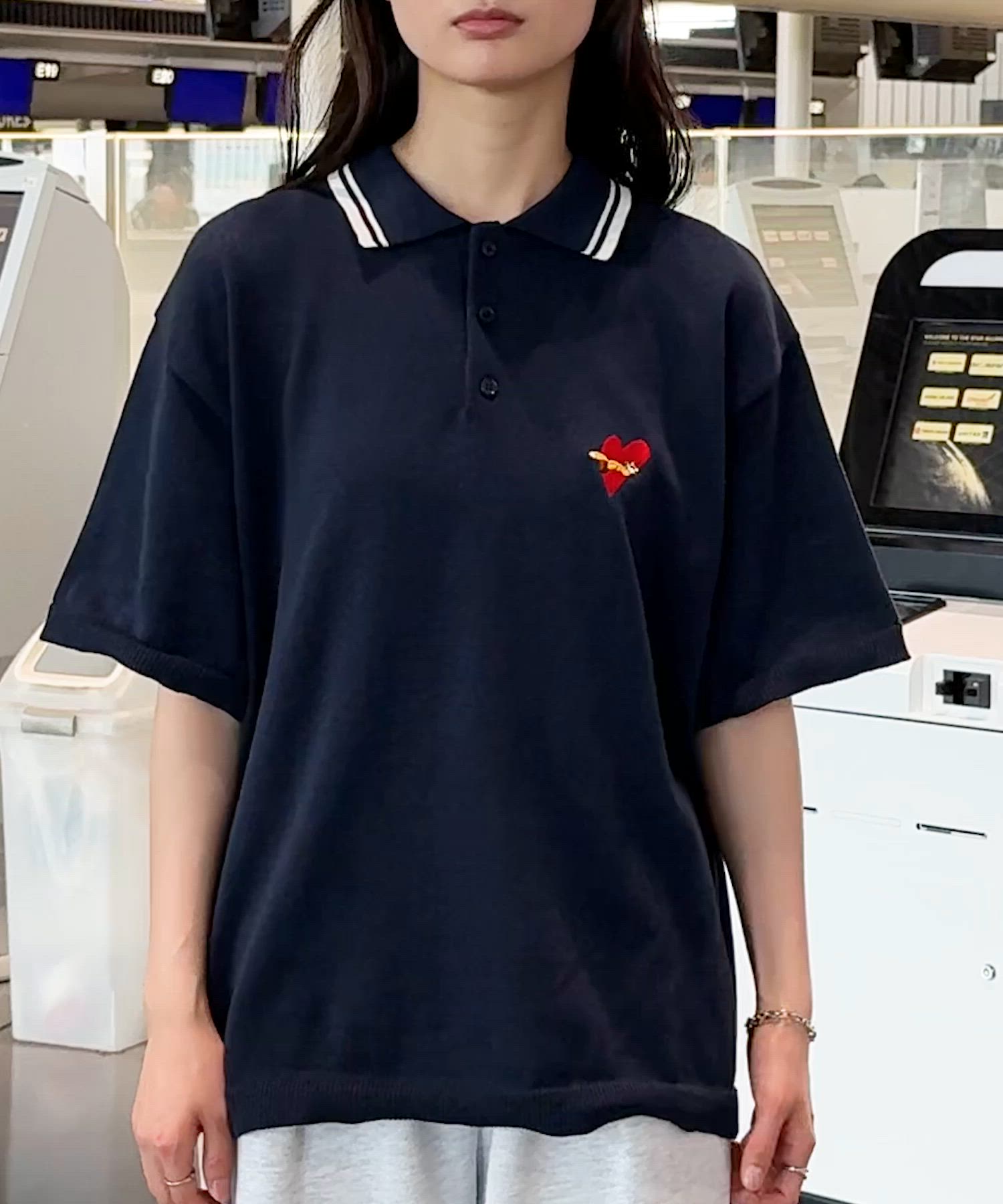 PENNEYS/ペニーズ 別注 THE FOX ロゴ ハート刺繍 ラインデザイン