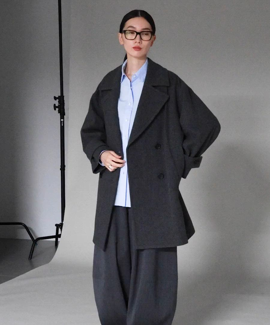 Curensology(カレンソロジー)/メルトンPコート（ピーコート