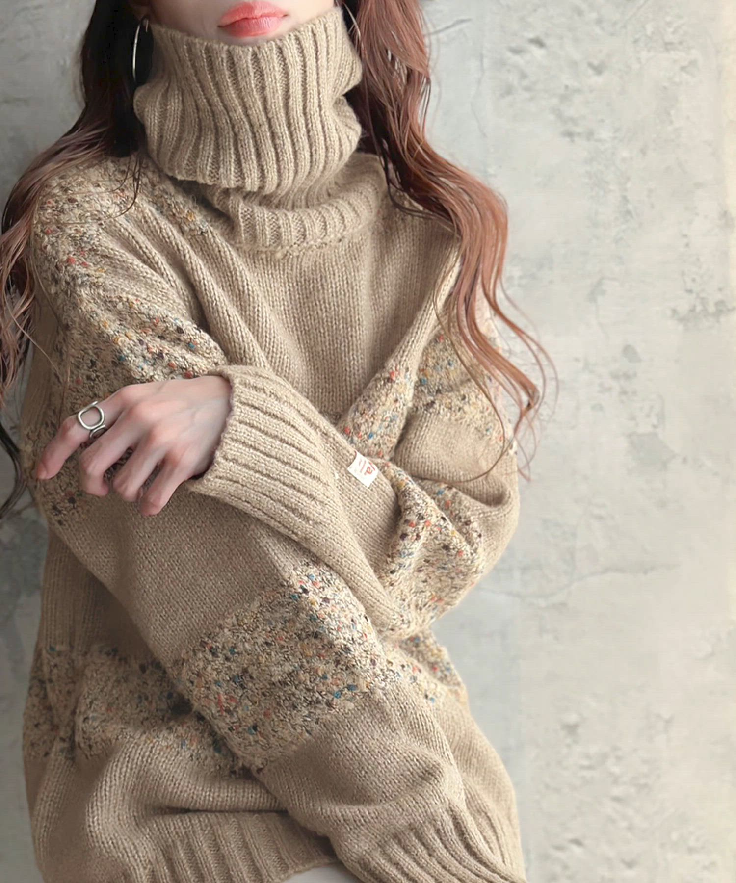 セール】《JaVaジャバコラボ》存在感のある旬なitem。カラーネップ