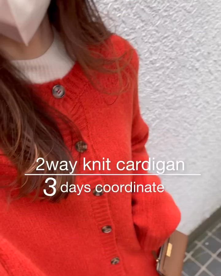 セール】もちもち癒され。前後2wayゆったりニット オーバーサイズ