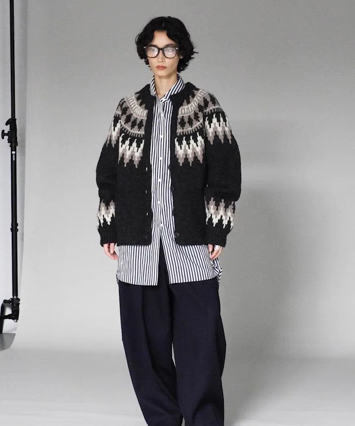 Curensology(カレンソロジー)/ノルディックカーディガン（カーディガン