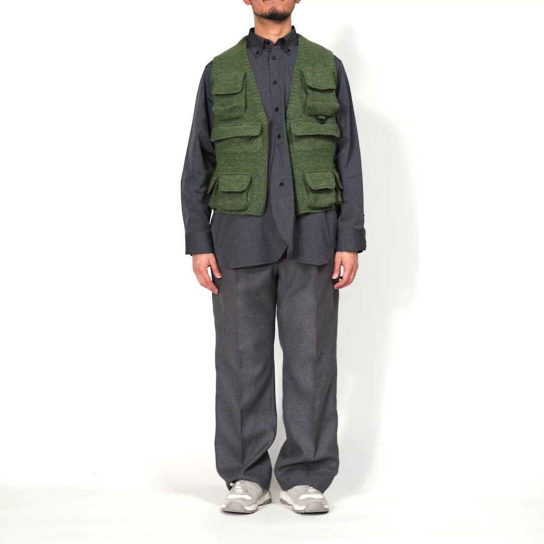Knit Luggage Vest（ベスト）｜meanswhile（ミーンズワイル）の