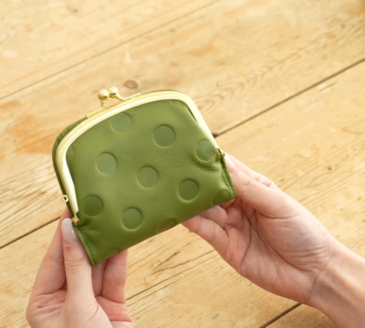 zuchero ズッケロ 折財布 レディース 本革 日本製 二つ折り コンパクト