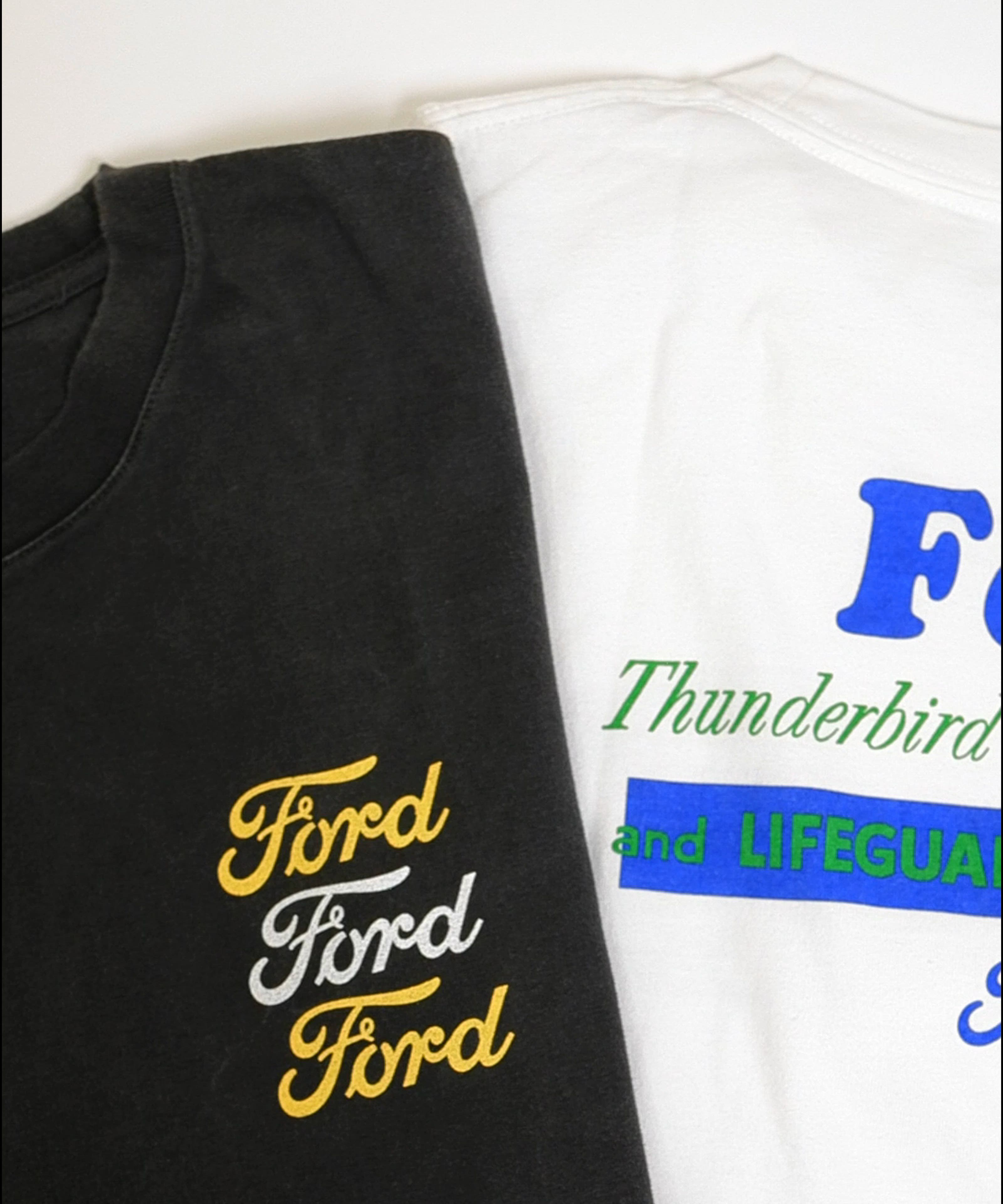 別注】PUBLIC TOKYO×GOOD ROCK SPEED×FORD Tシャツ （FORD THUNDERBIRD