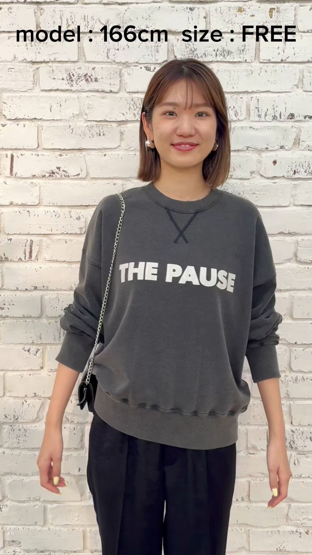 THE PAUSE】THE PAUSEスウェット（スウェット）｜THE PAUSE（ザ ポーズ