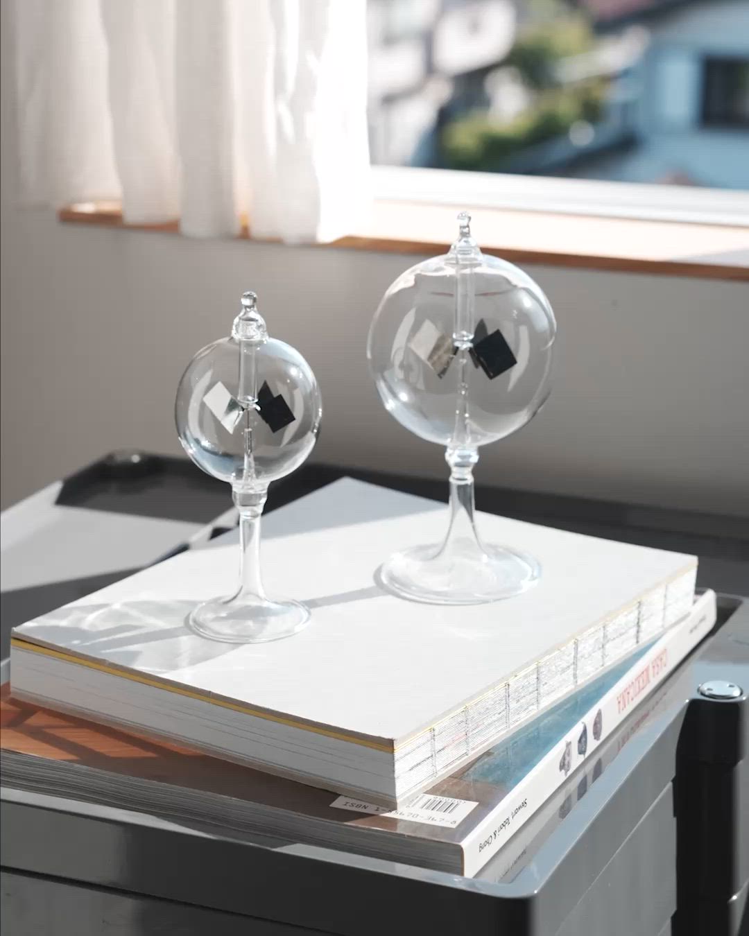 ラジオメーター クリア ミニ S（インテリア雑貨）｜HIGHTIDE