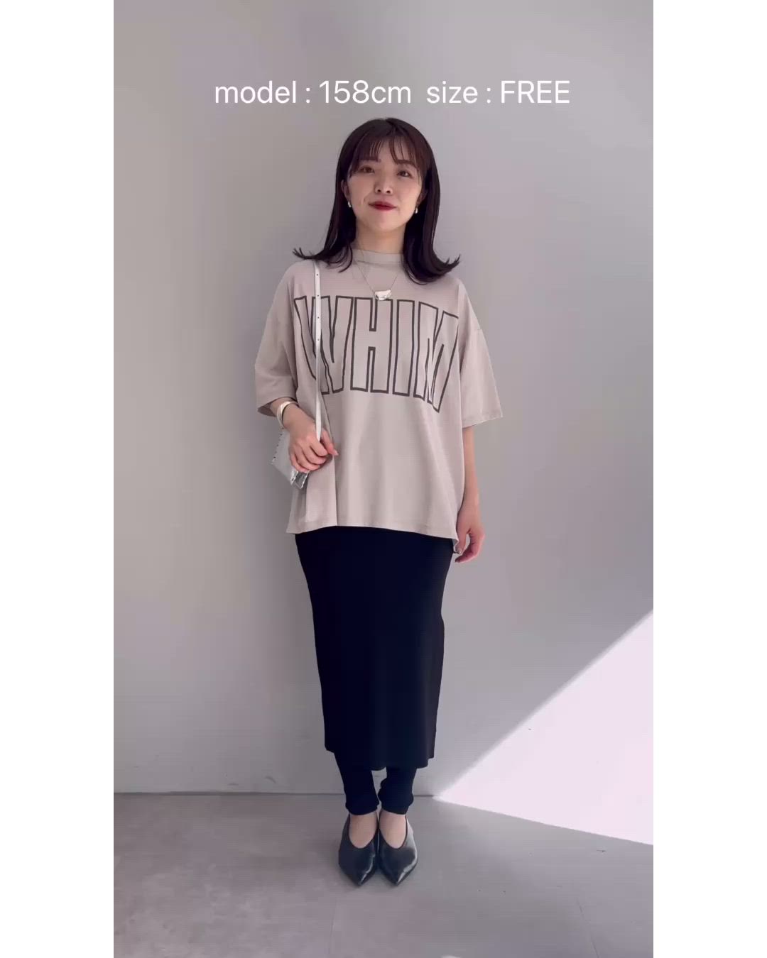 ウィムガゼット　リラックスロゴTシャツ リラックスロゴTシャツ（Tシャツ/カットソー）｜Whim Gazette（ウィム