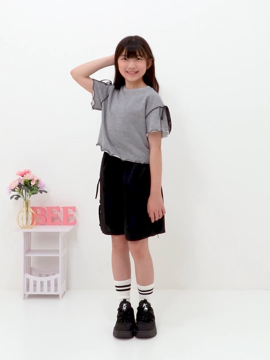 セール】2リボン ハーフパンツ（その他パンツ）｜Bee des Bee