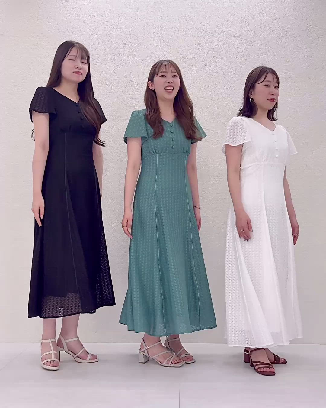 セール】2025春夏新作 バルファス風レースワンピース（ワンピース