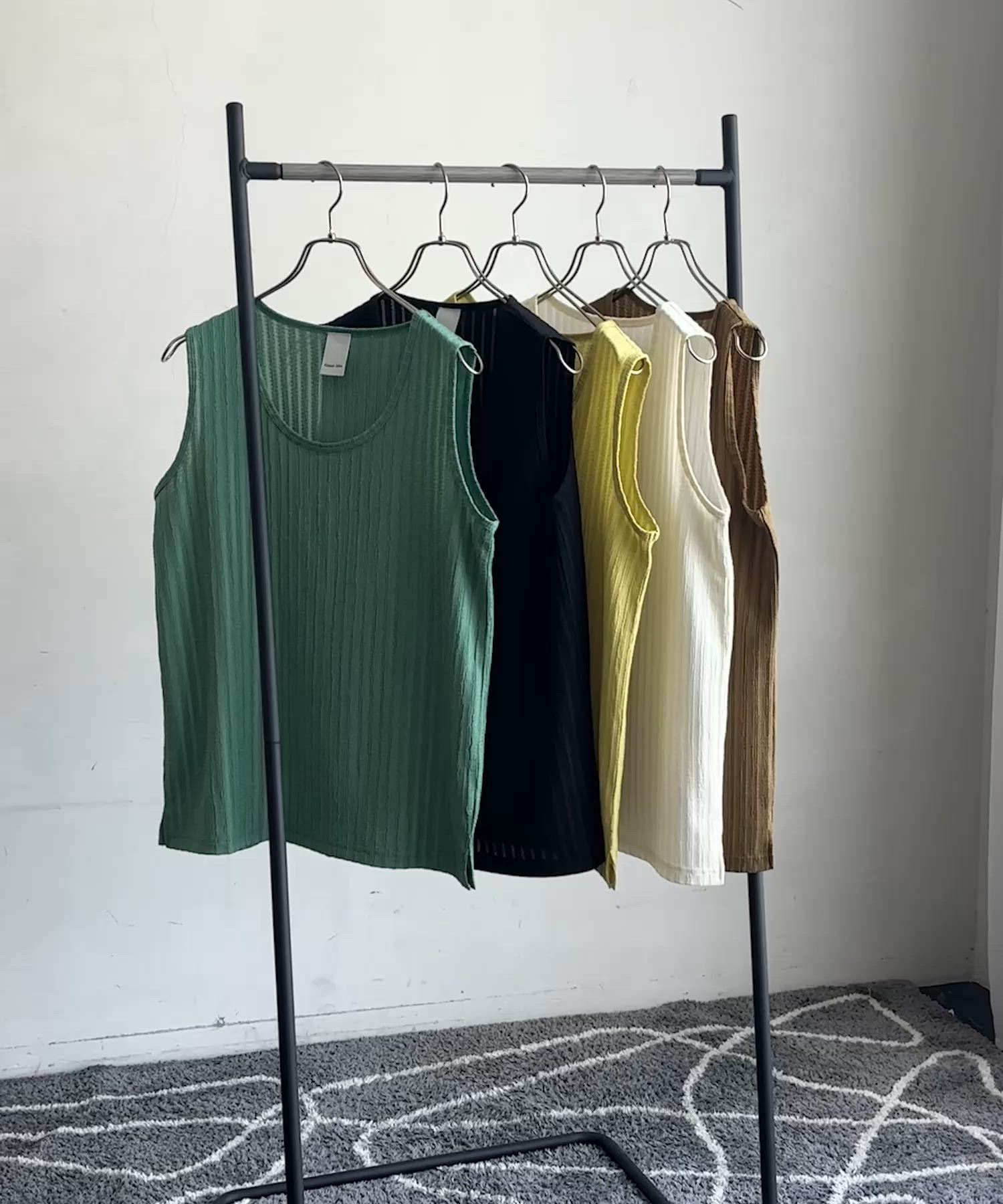タンクトップ　litmus praying Rattling tank top/ラトリングタンクトップ（タンクトップ）｜Casper