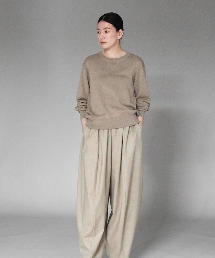 Curensology(カレンソロジー)/ウールストレッチドロストパンツ（その他