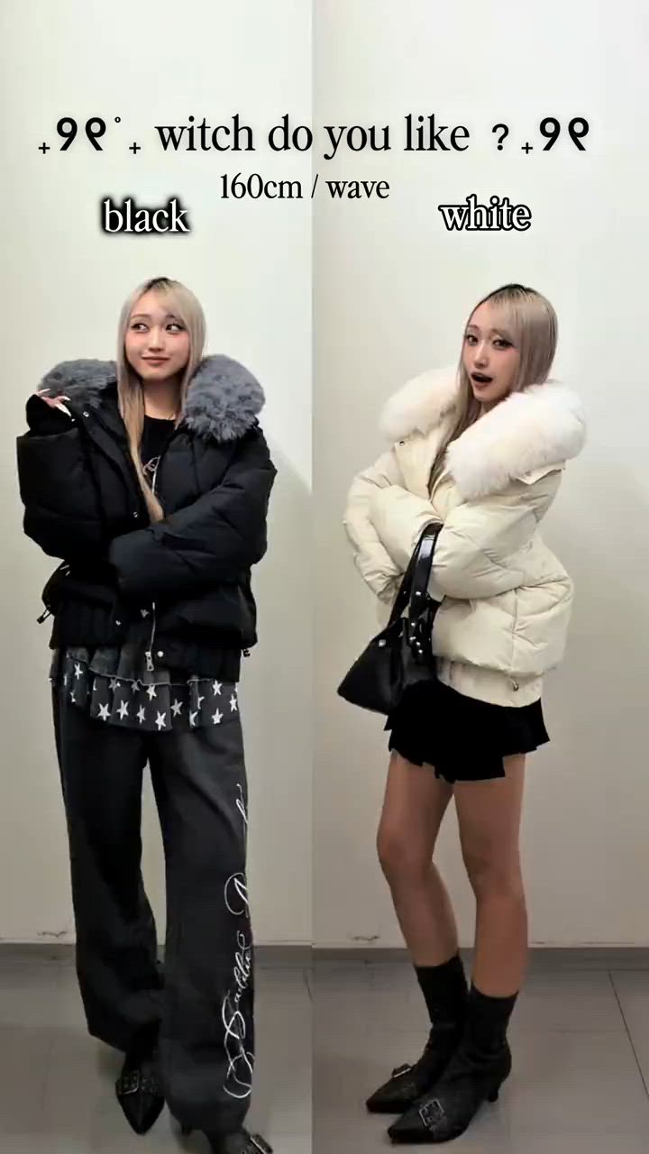 A'GEM/9 × .kom 『.kom/ドットケーオーエム』Y2K ボリュームファー付き