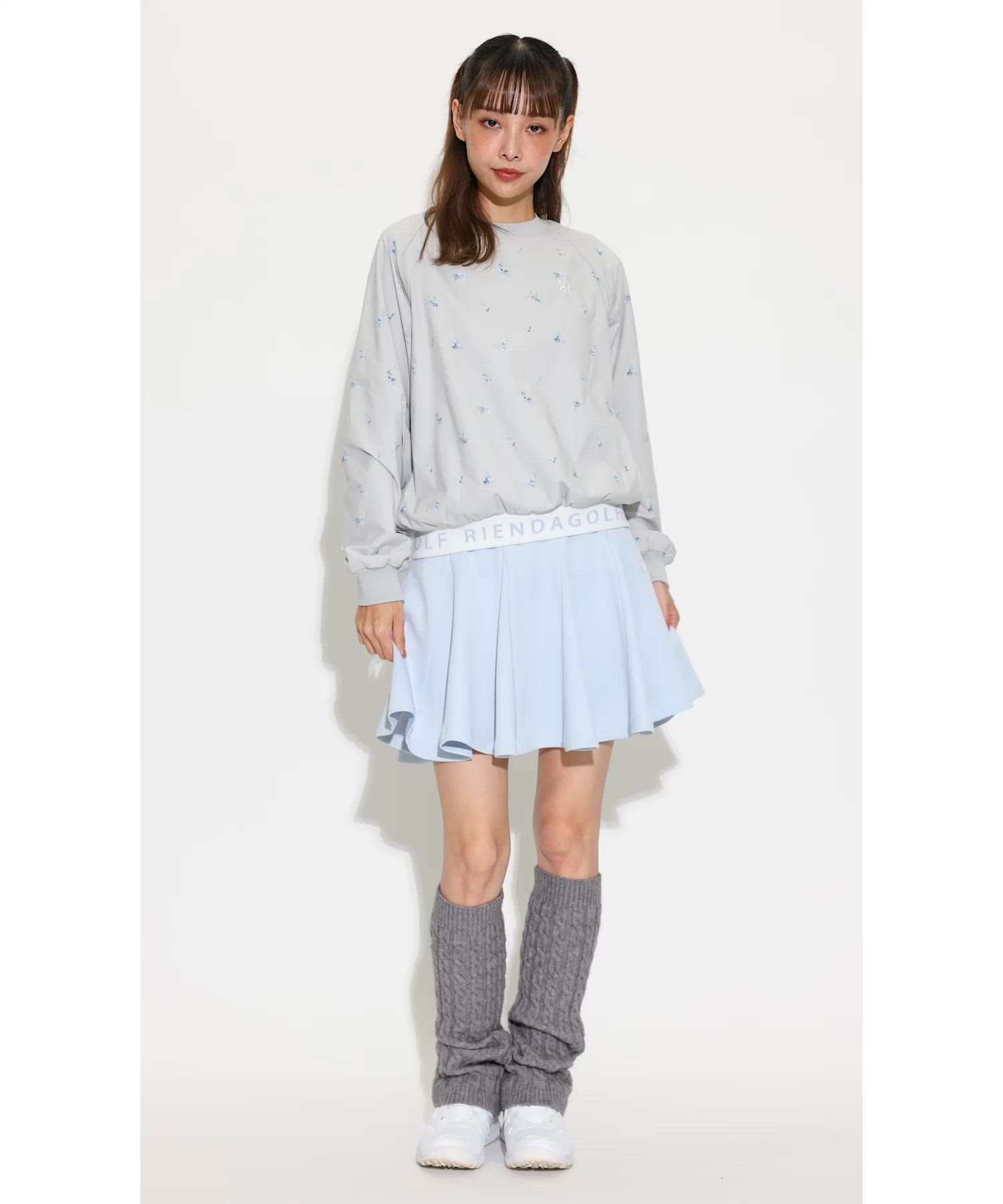 セール】【RIENDA GOLF】フラワースニードジャケット 秋服 冬服