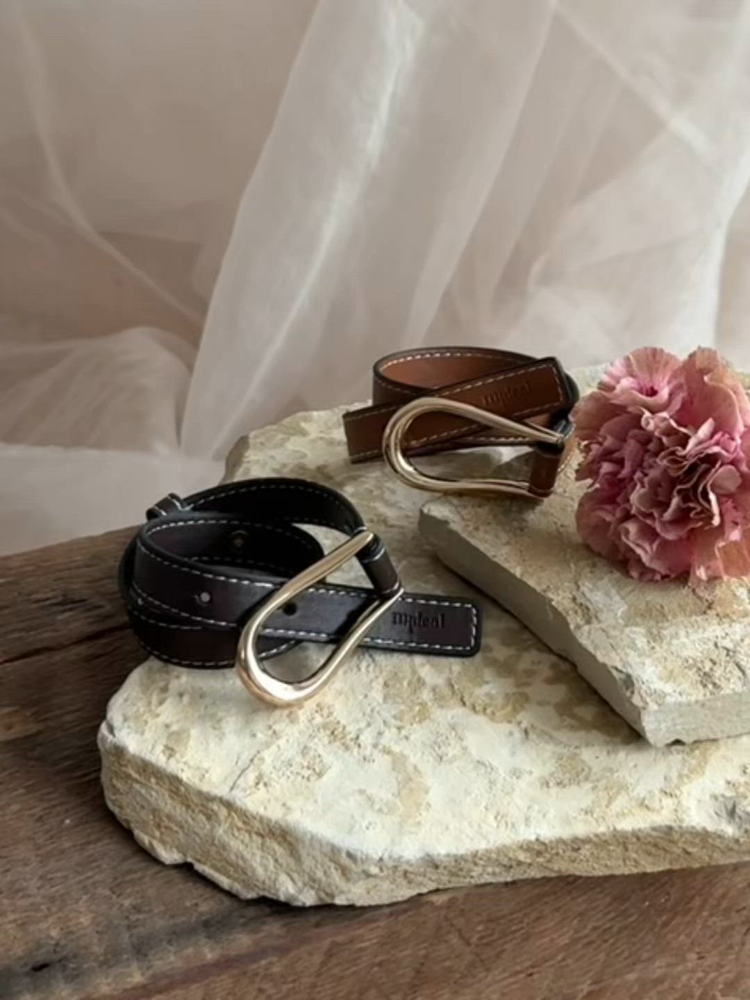 mideal original crossbelt nuance bangle / midealオリジナルクロス