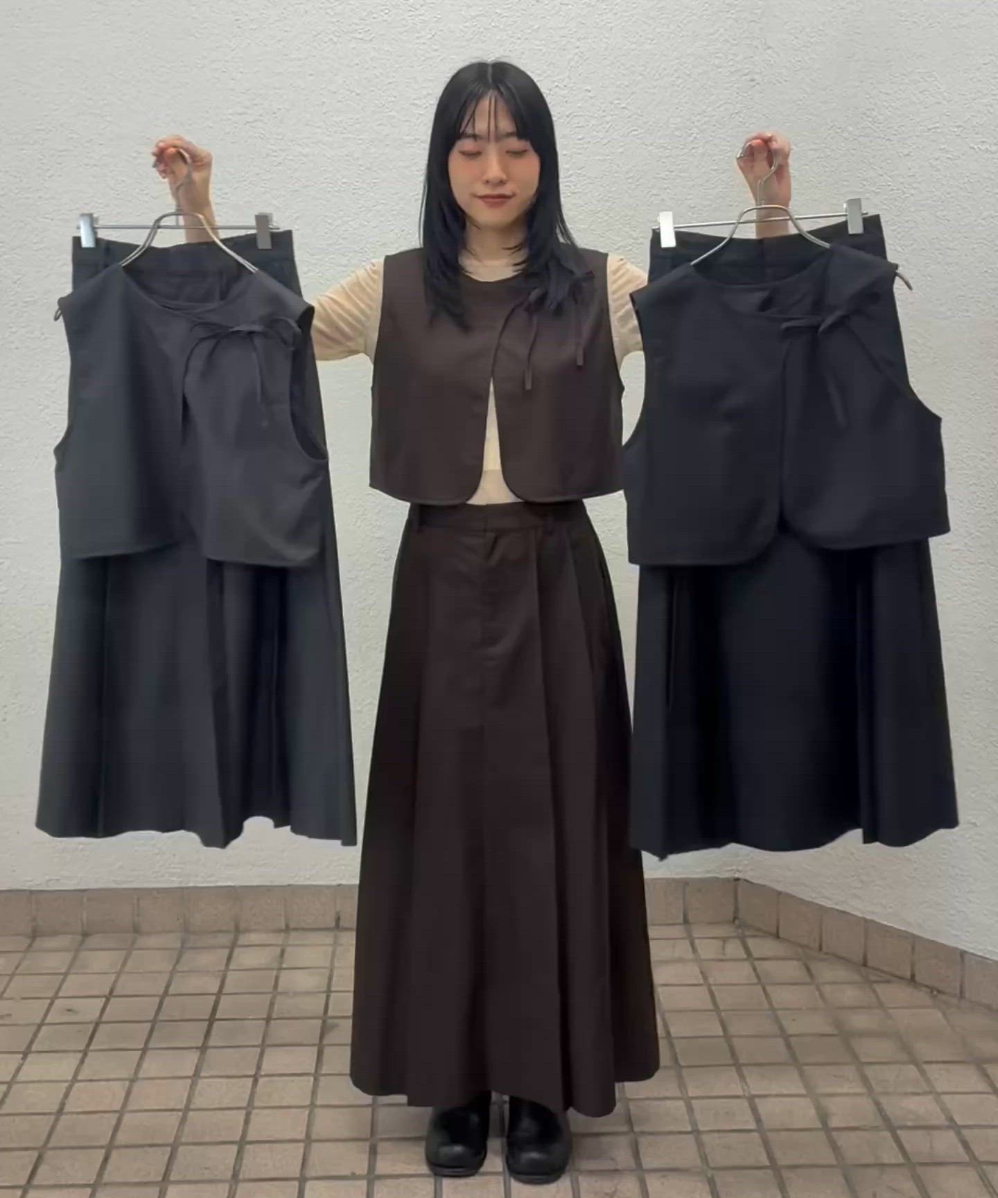 2WAYベストセパレートワンピース（ワンピース）｜KBF（ケイビーエフ