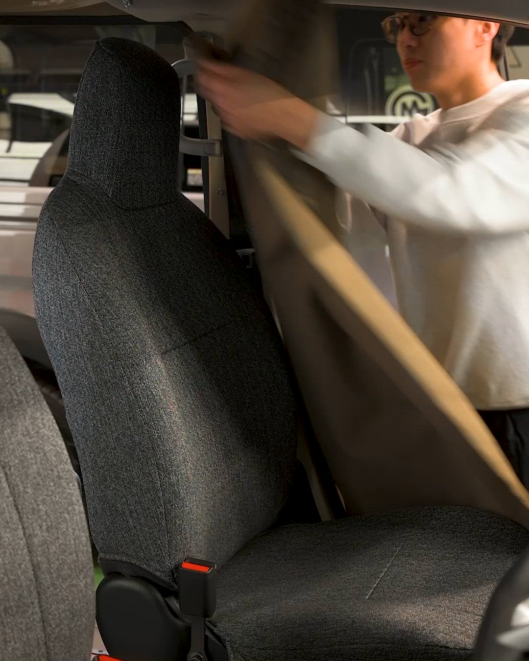 値下げ！　GORDON MILLER CORDURA  SEAT COVER (ゴードンミラー コーデュラ シートカバー) GORDON MILLER（ゴードンミラー） CORDURA FRONT SEAT COVER