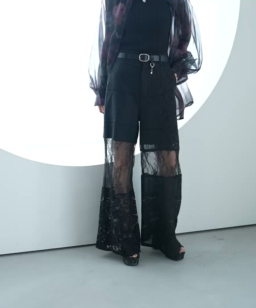 HARE パッチワークレースパンツ パッチワークレースパンツ(HARE)（その他パンツ）｜HARE（ハレ）の