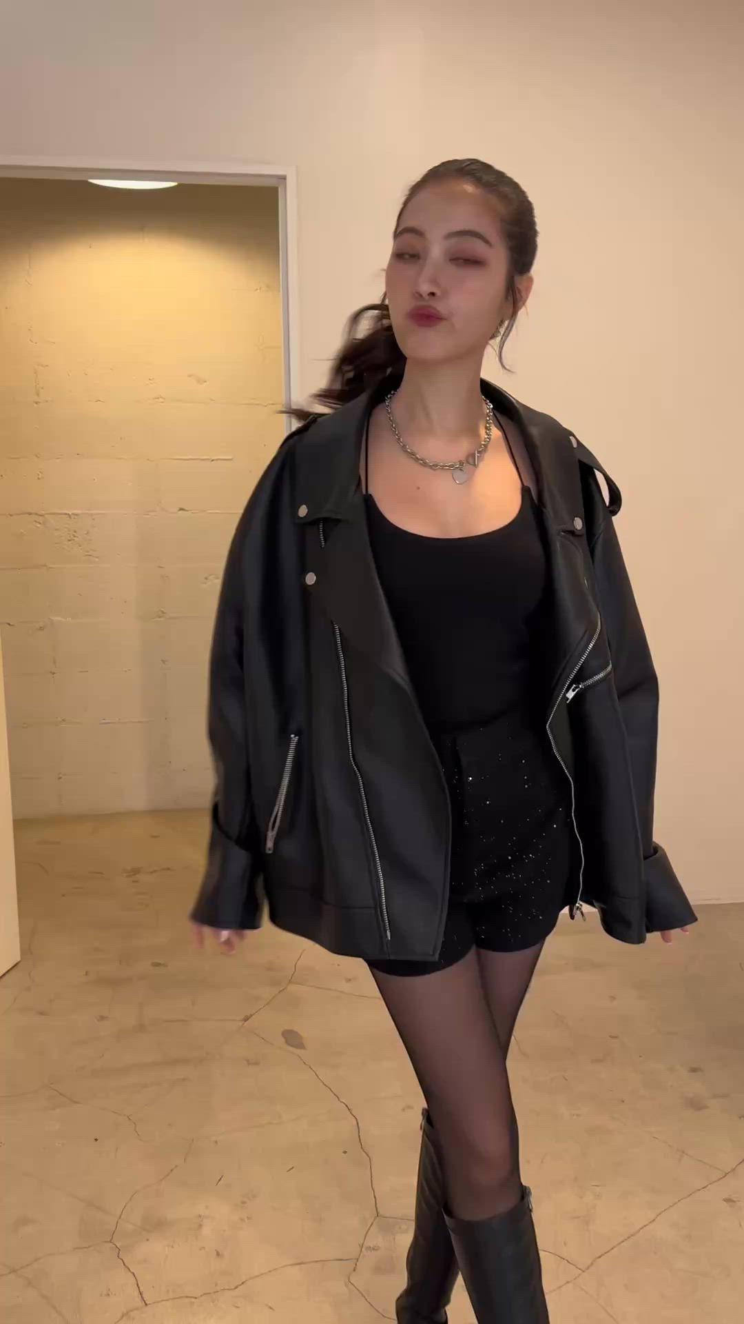 PUレザーオーバーライダース（ライダースジャケット）｜BLONDEY