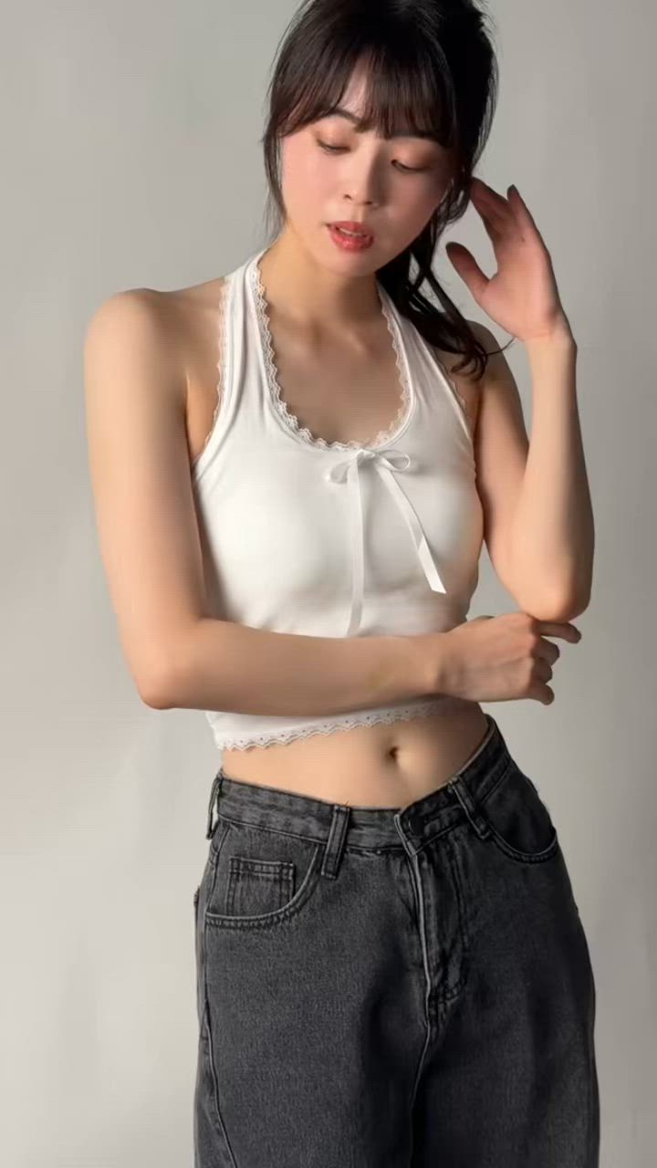 スナイデル　ホワイトレースホルターネックトップス セール】カップ付き ホルターネックトップス（Tシャツ/カットソー