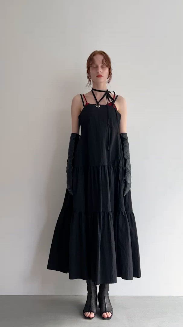 Eyelet Tiered Dress/アイレットティアードドレス（ワンピース