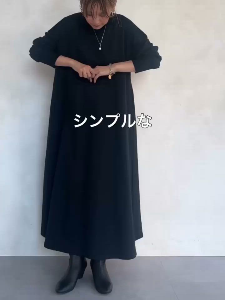 裾フリル裏毛ワンピース（ワンピース）｜BEARDSLEY（ビアズリー）の