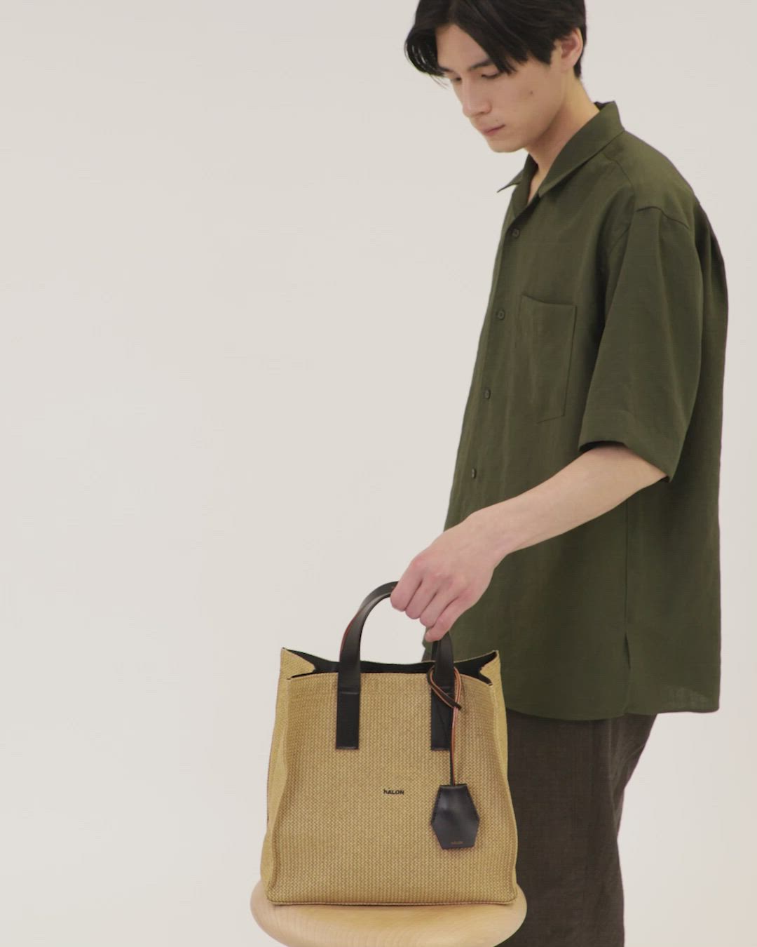 hALON＞ソフトメッシュ ミニトートバッグ（トートバッグ）｜hALON