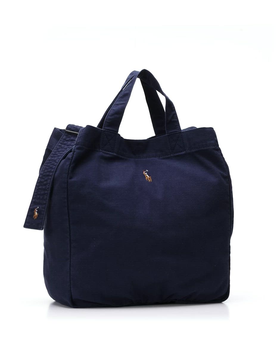 セール】キャンバス ショッパー トート（トートバッグ）｜POLO RALPH