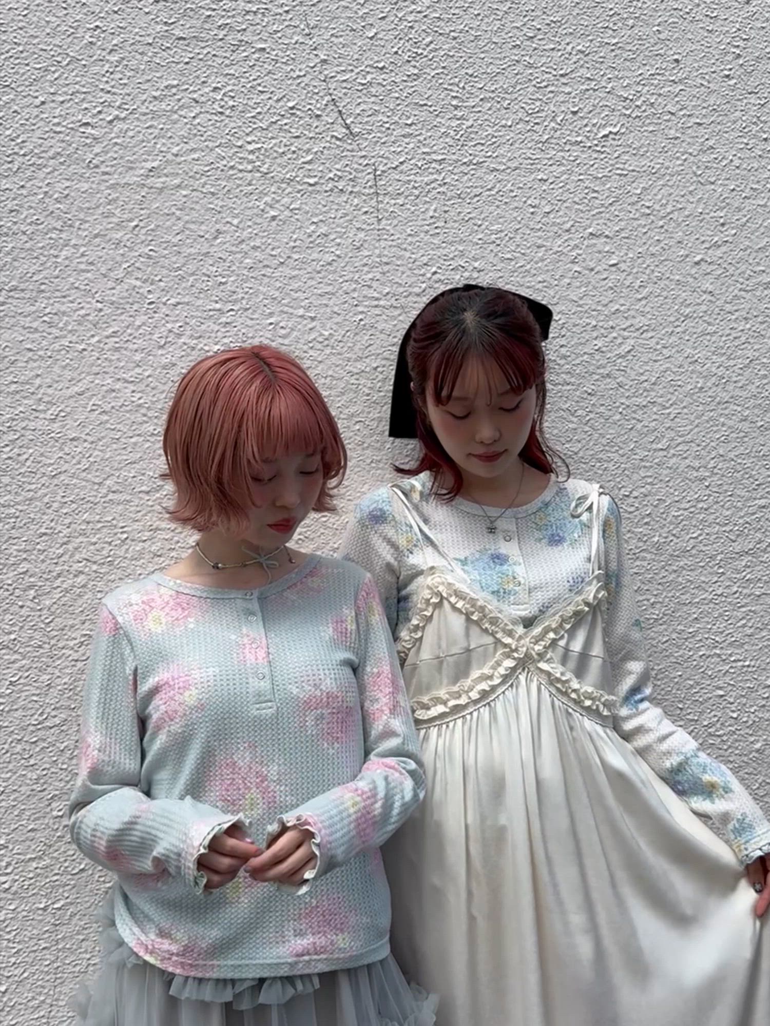 セール】bouquetワッフルトップス（Tシャツ/カットソー）｜merry jenny