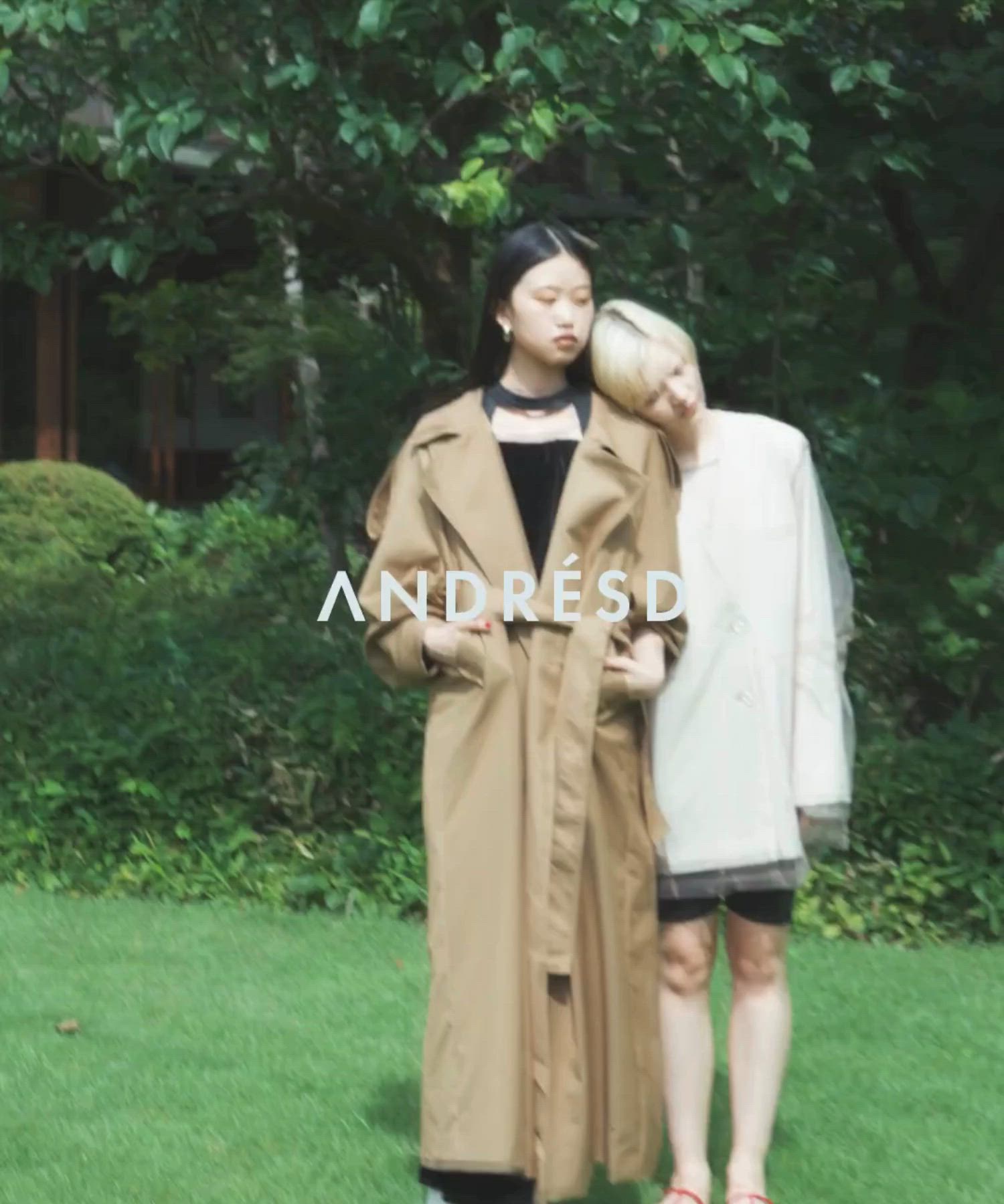 オーバーロングトレンチコート / over long trench coat（トレンチ