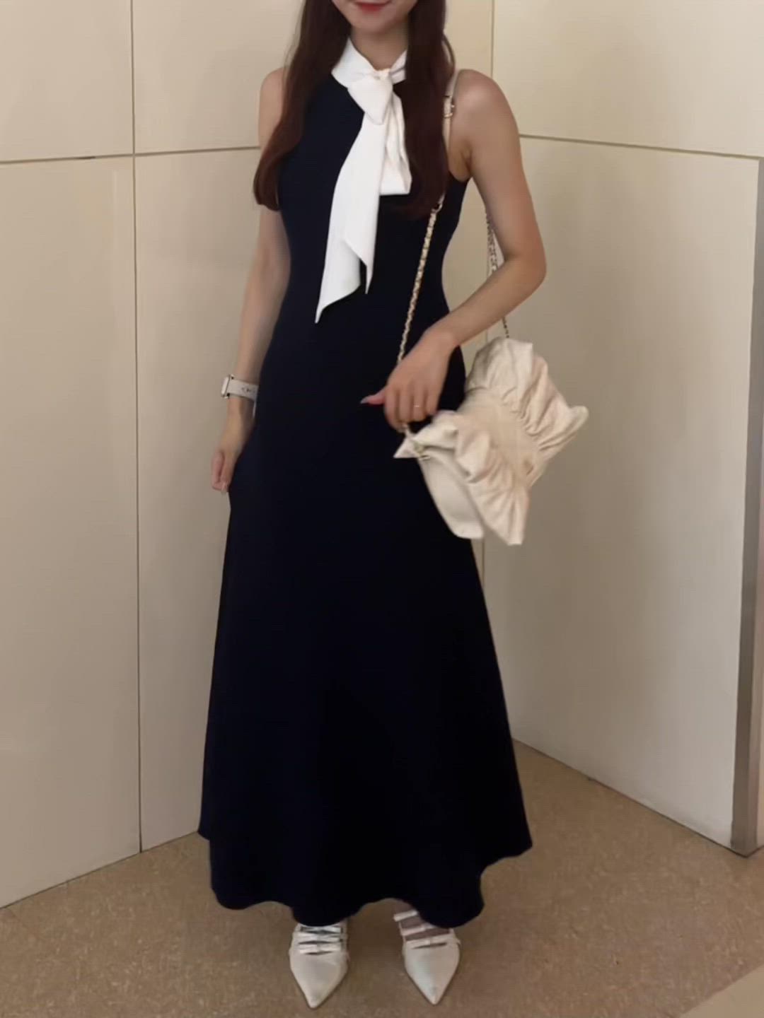 セール】【Mode Ribbon Collection】アメスリニットワンピース