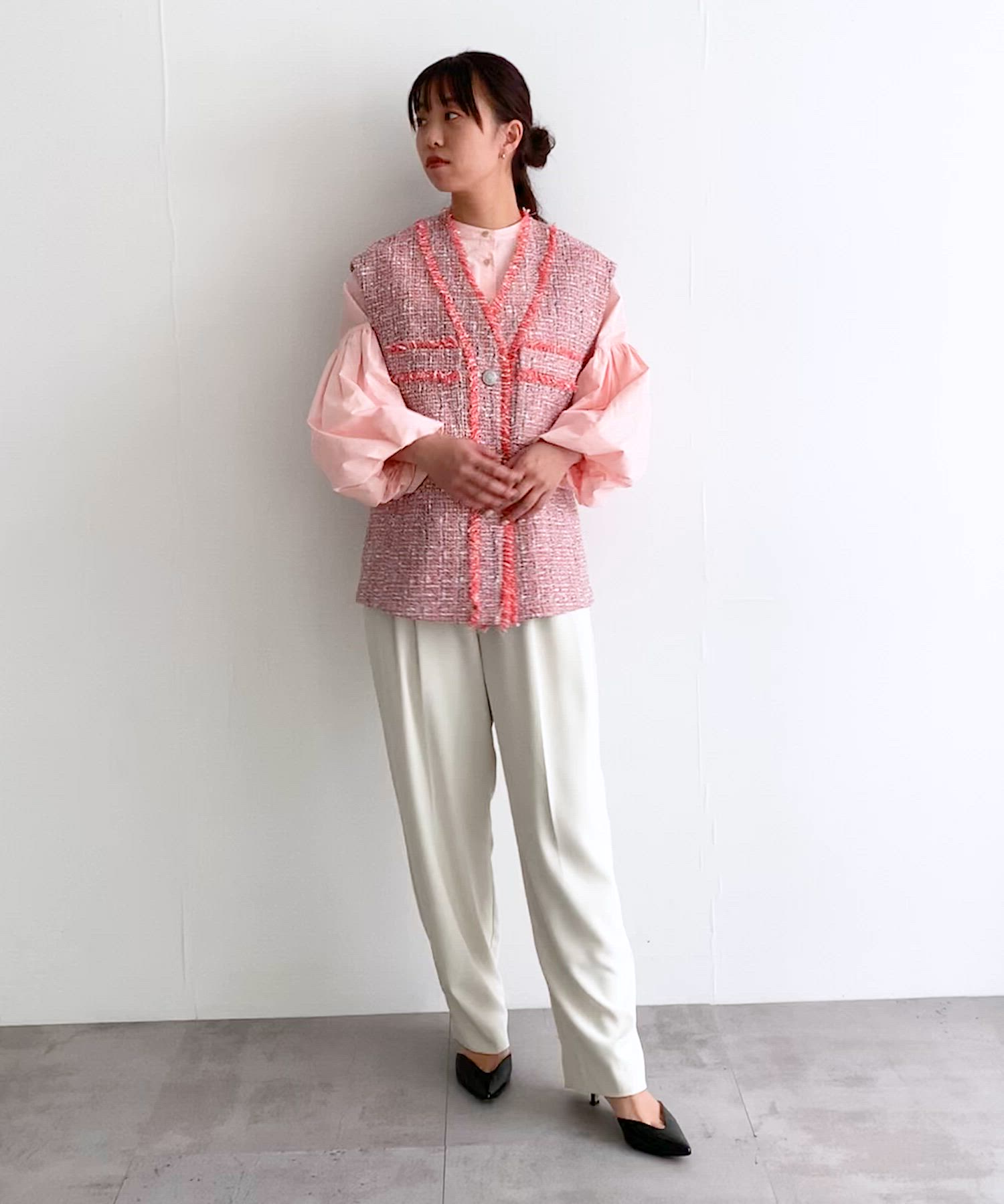 ツイードオーバージレ（ベスト）｜URBAN RESEARCH ROSSO WOMEN