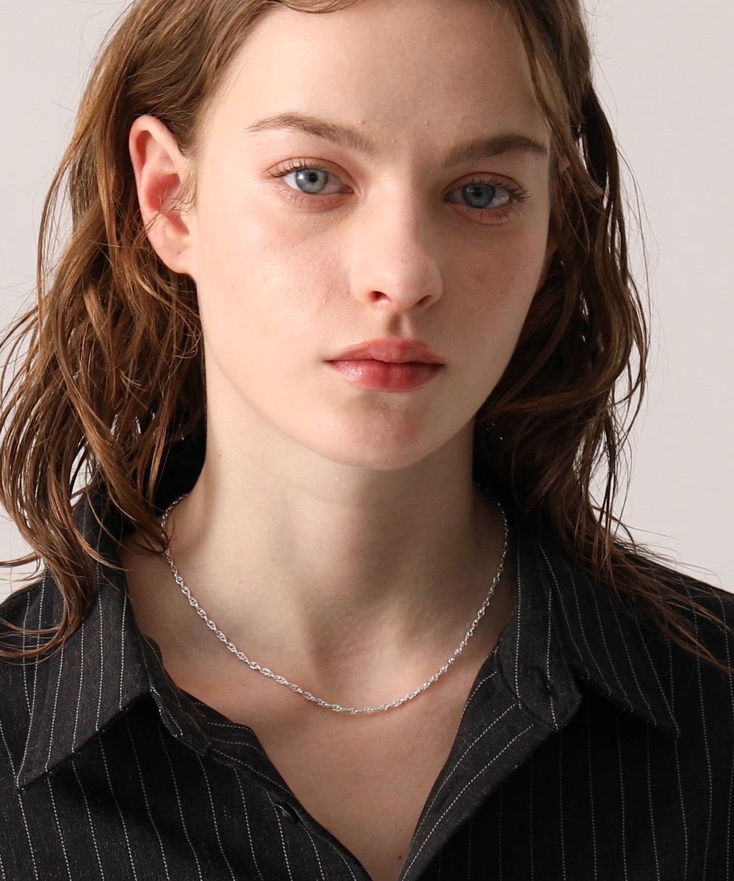 CLEL】Silver925 Chain Necklace / シルバー925 チェーンネックレス