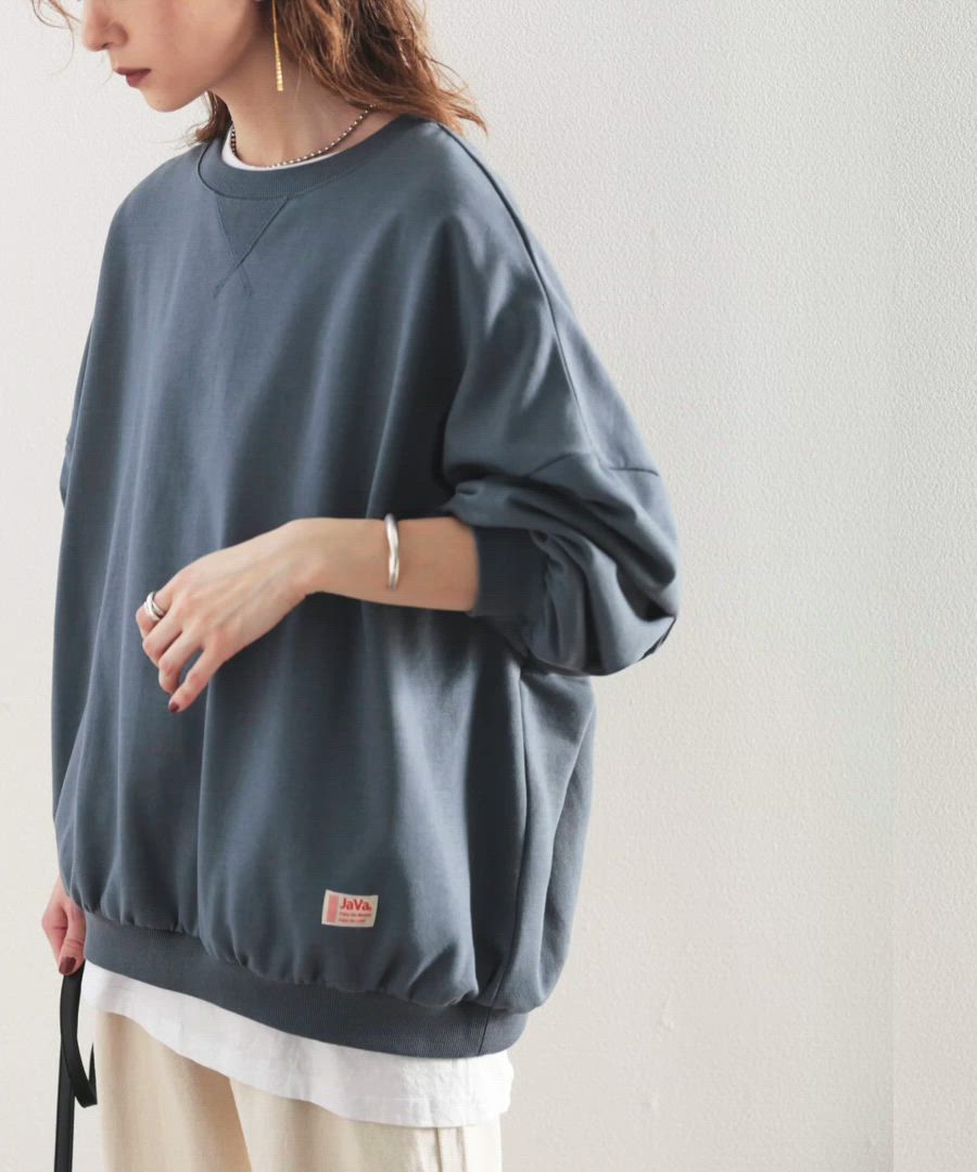 セール】《JaVaジャバ コラボ》だぼっと着たい！裏毛オーバーサイズ