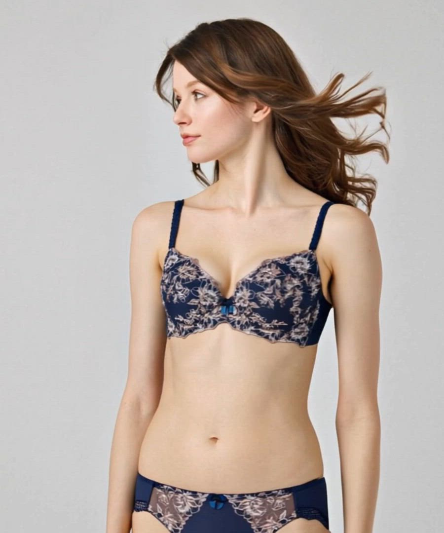 カラバリ豊富！WEB限定ブラ＆ショーツセット】トリンプ 美胸ソフトブラ