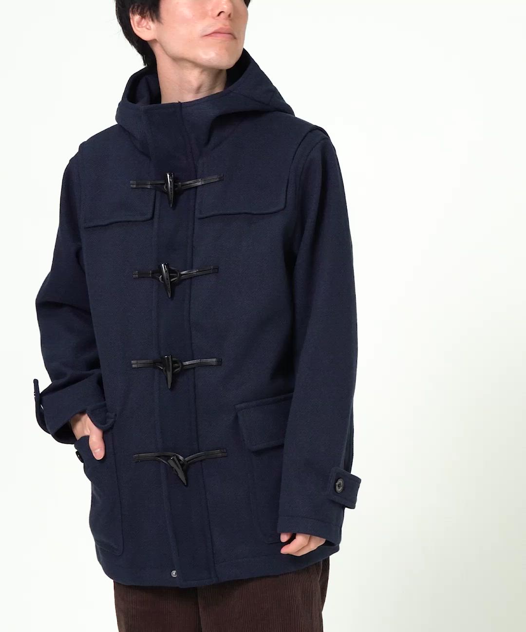 ユニセックス】ジップ ダッフル コート（ダッフルコート）｜BEAMS